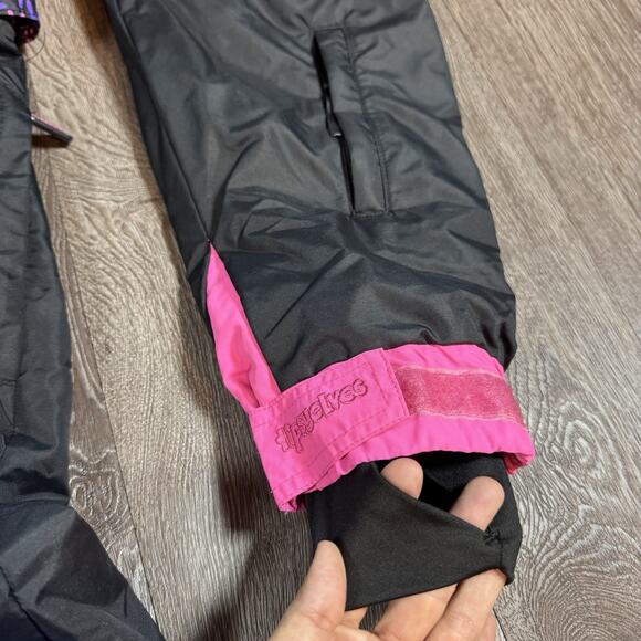 Tipsy Elves Night Run Neon One Piece Snowsuit Men’s Size L Ski Suit Retro 80s - Picture 7 of 15